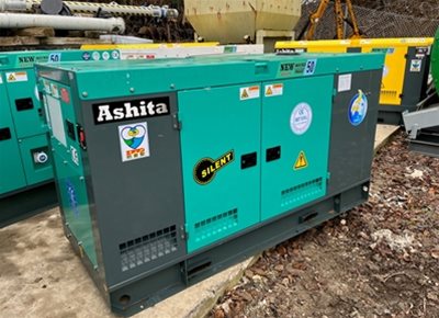 New ASHITA model AG3-50 50kVA Super Silent Generator (2022) T2210064