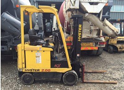 1 off Used HYSTER model E2XMS 2 Ton Electric Forklift (2005)