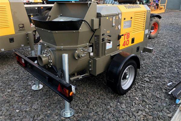 Our New Turbosol Equipment at the UK Concrete Show 2018