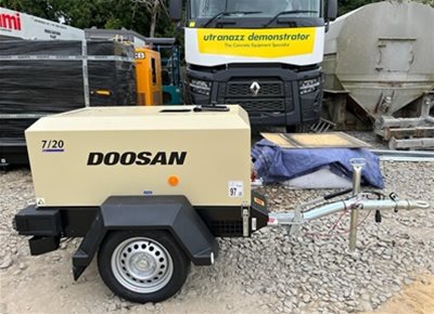 1 off New DOOSAN 7/20 Stage V Compressor (2022) 